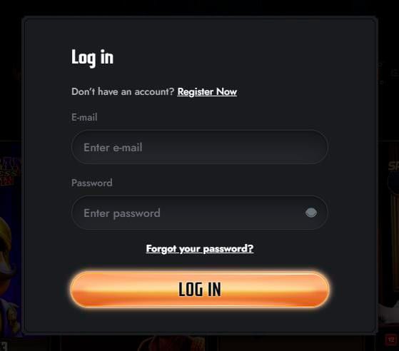 Login form gransino casino