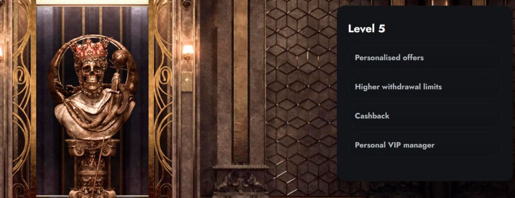 VIP 5 level gransino